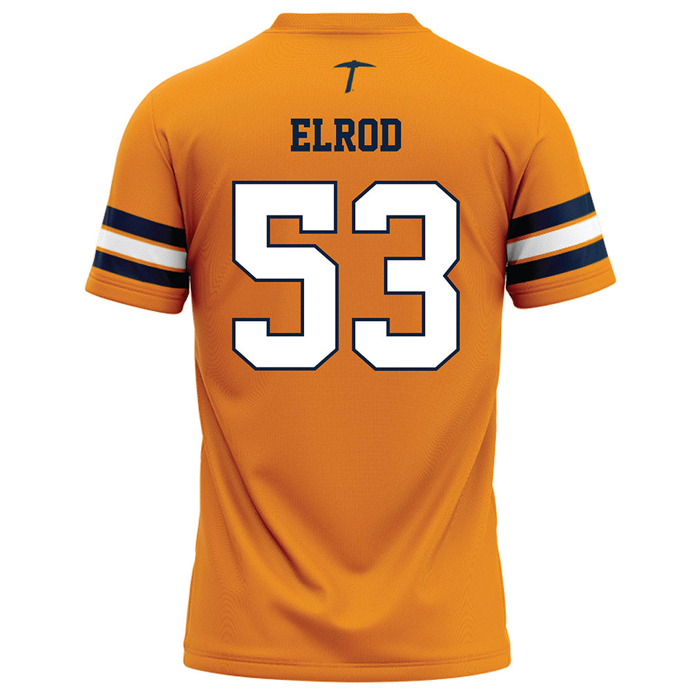 UTEP - NCAA Football : Chase Elrod - Orange Football Jersey-1