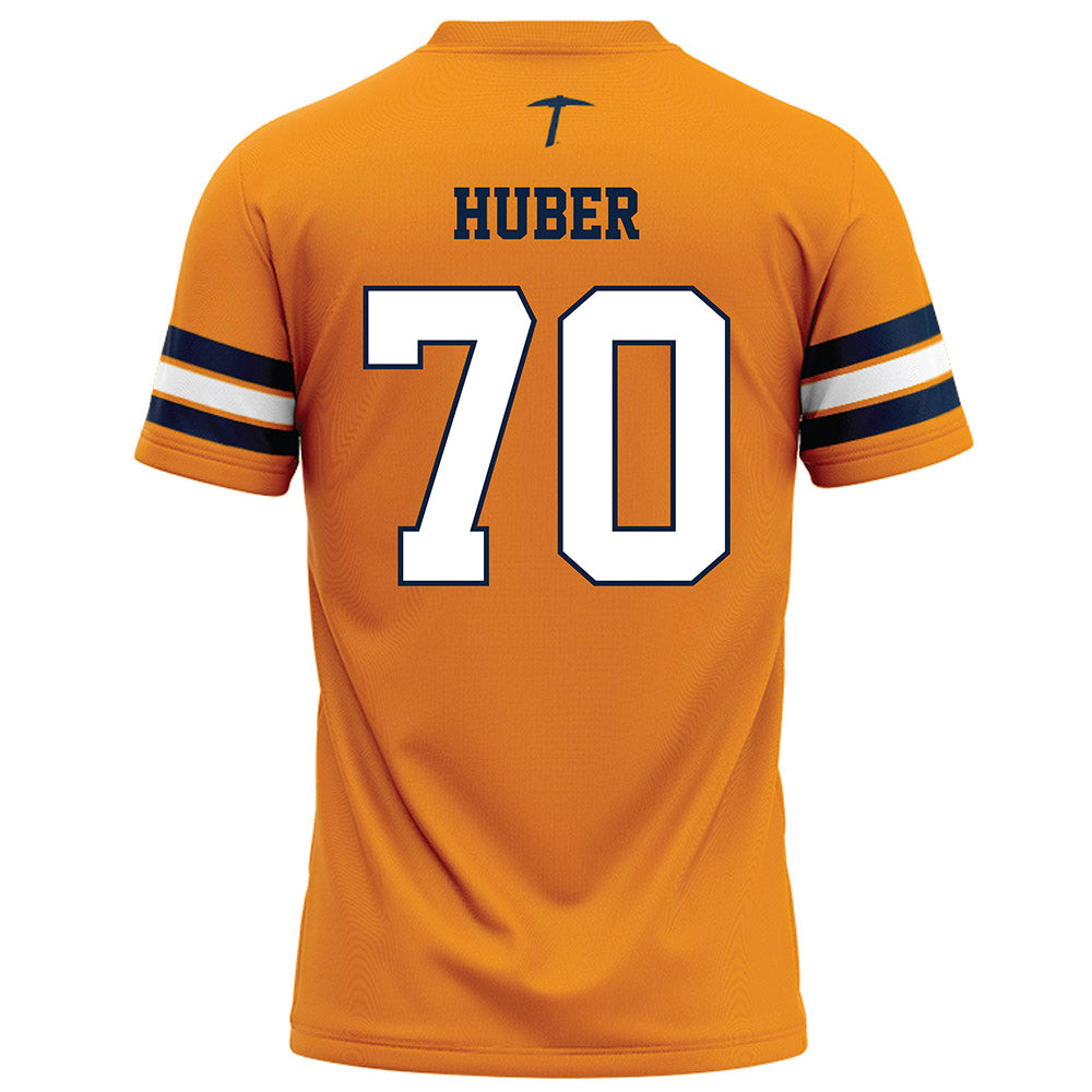 UTEP - NCAA Football : Maddox Huber - Orange Football Jersey-1