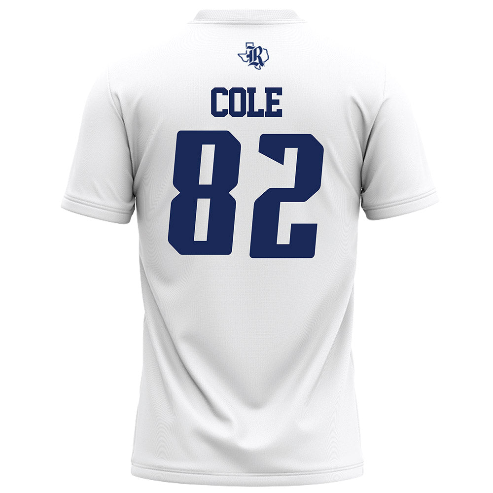 Rice - NCAA Football : Colton Cole - White Football Jersey-1