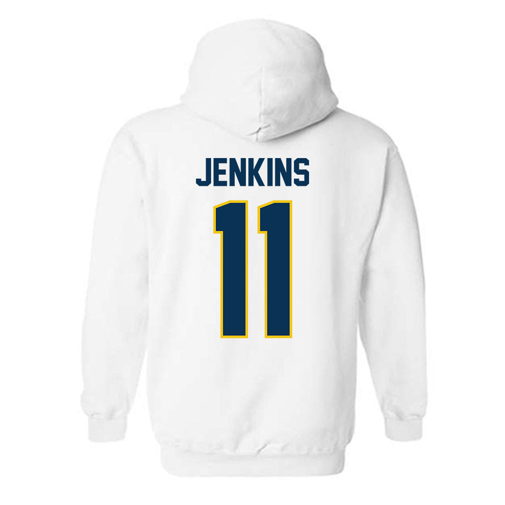 La Salle - NCAA Women's Basketball : Sania Jenkins - Classic Shersey Hooded Sweatshirt-1