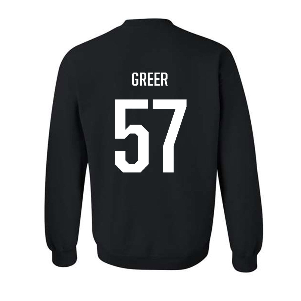 Marshall - NCAA Football : Logan Greer - Crewneck Sweatshirt-1