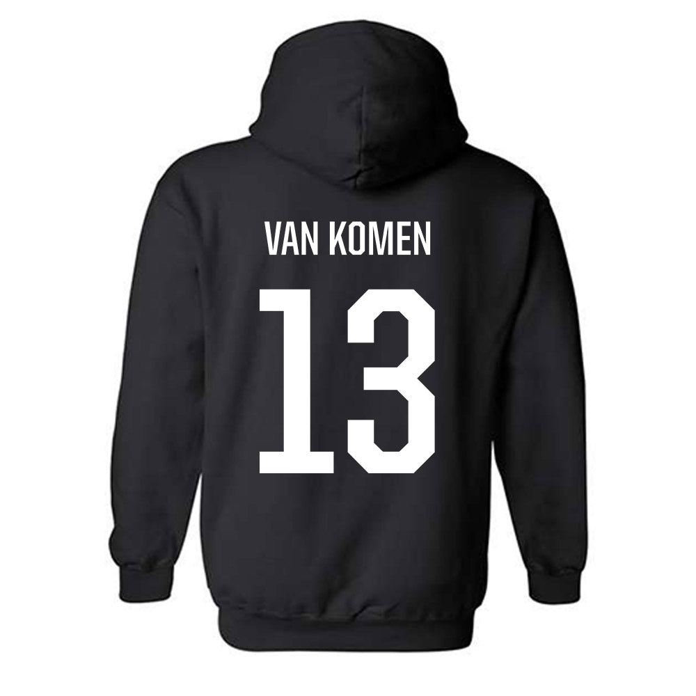 Marshall - NCAA Men's Basketball : Matthew Van Komen - Hooded Sweatshirt-1
