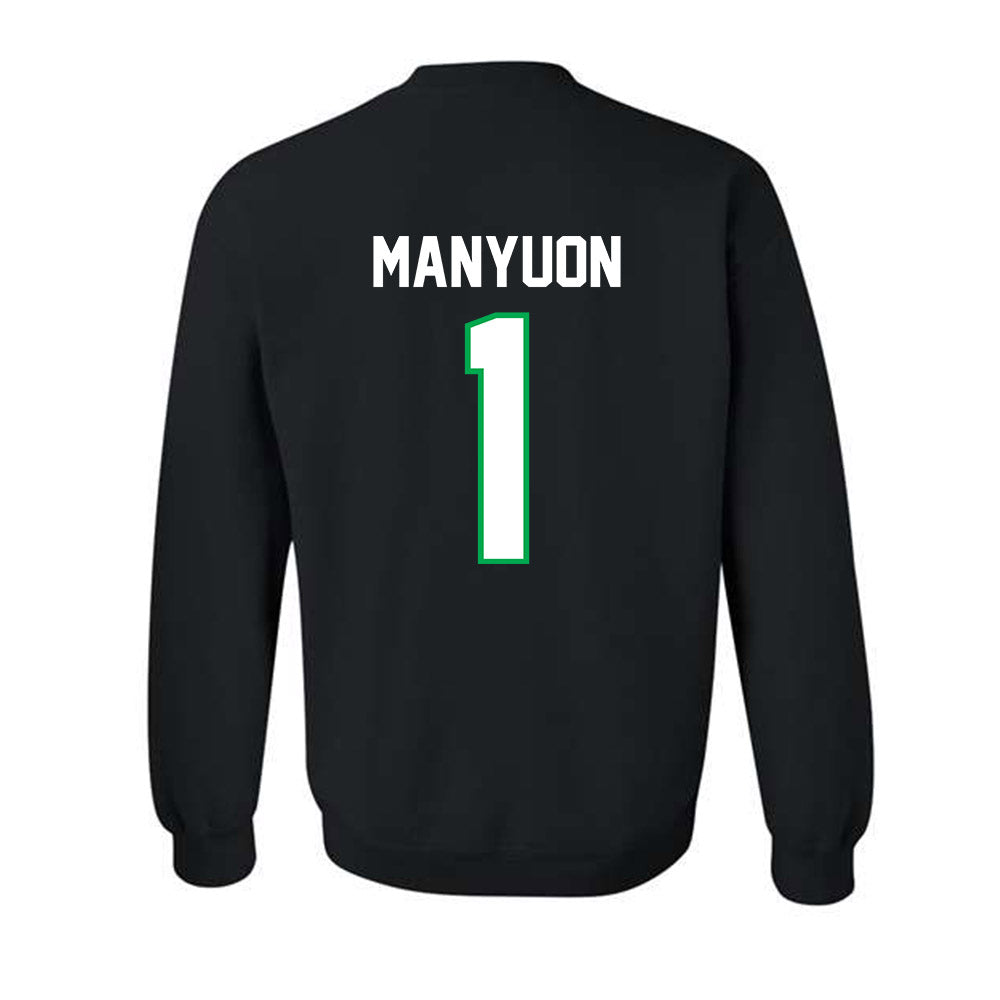Marshall - NCAA Men's Basketball : Emmanuel Manyuon - Classic Shersey Crewneck Sweatshirt-1