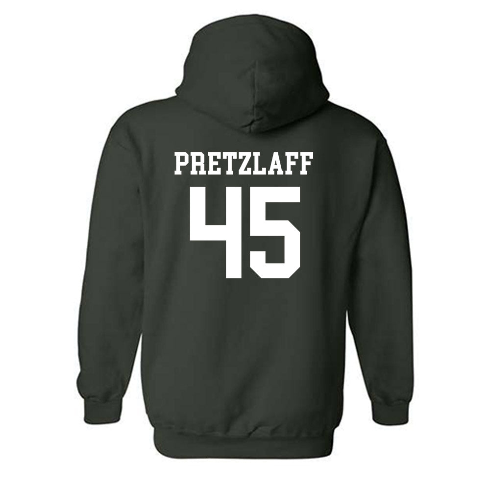Michigan State - NCAA Football : Brady Pretzlaff - Classic Shersey Hooded Sweatshirt-1