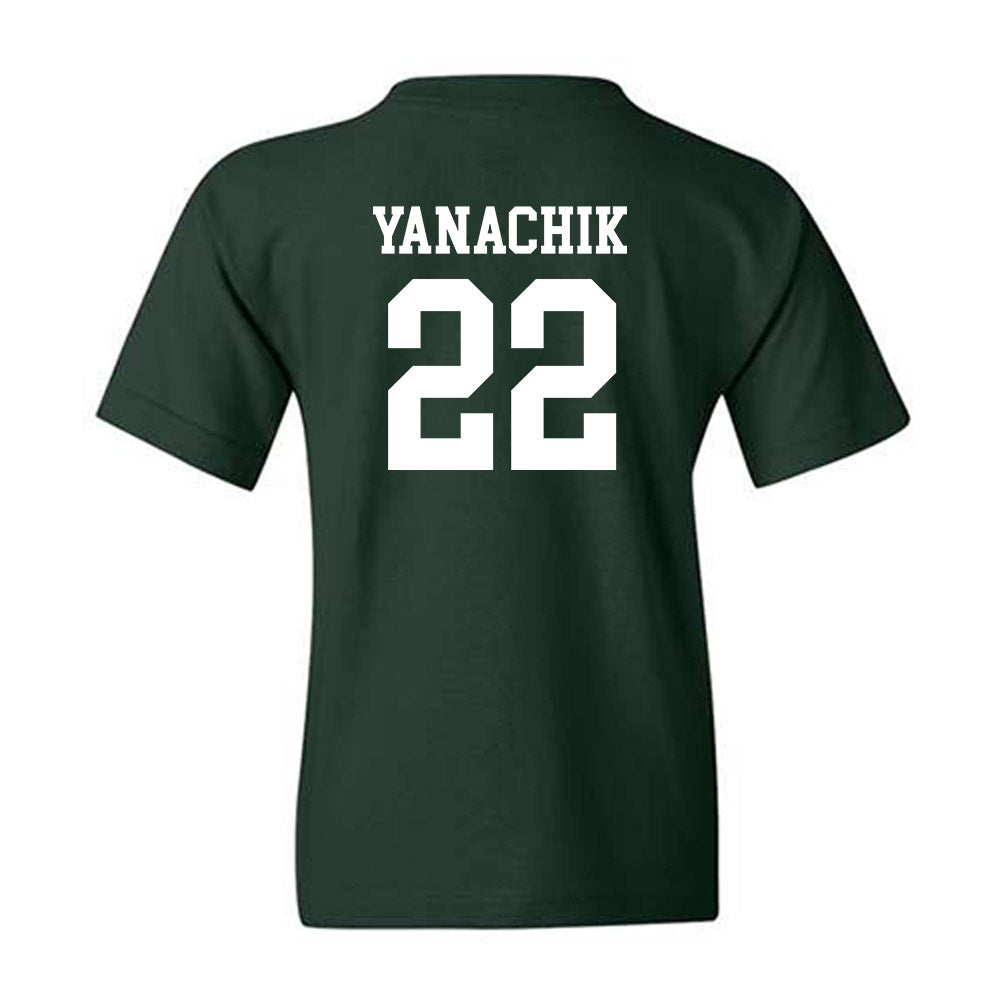 Michigan State - NCAA Football : Jack Yanachik - Classic Shersey Youth T-Shirt-1