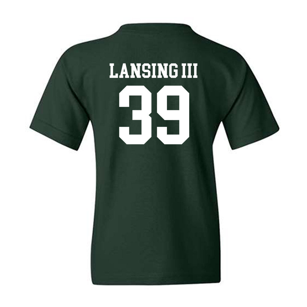 Michigan State - NCAA Football : Jack Lansing III - Classic Shersey Youth T-Shirt-1