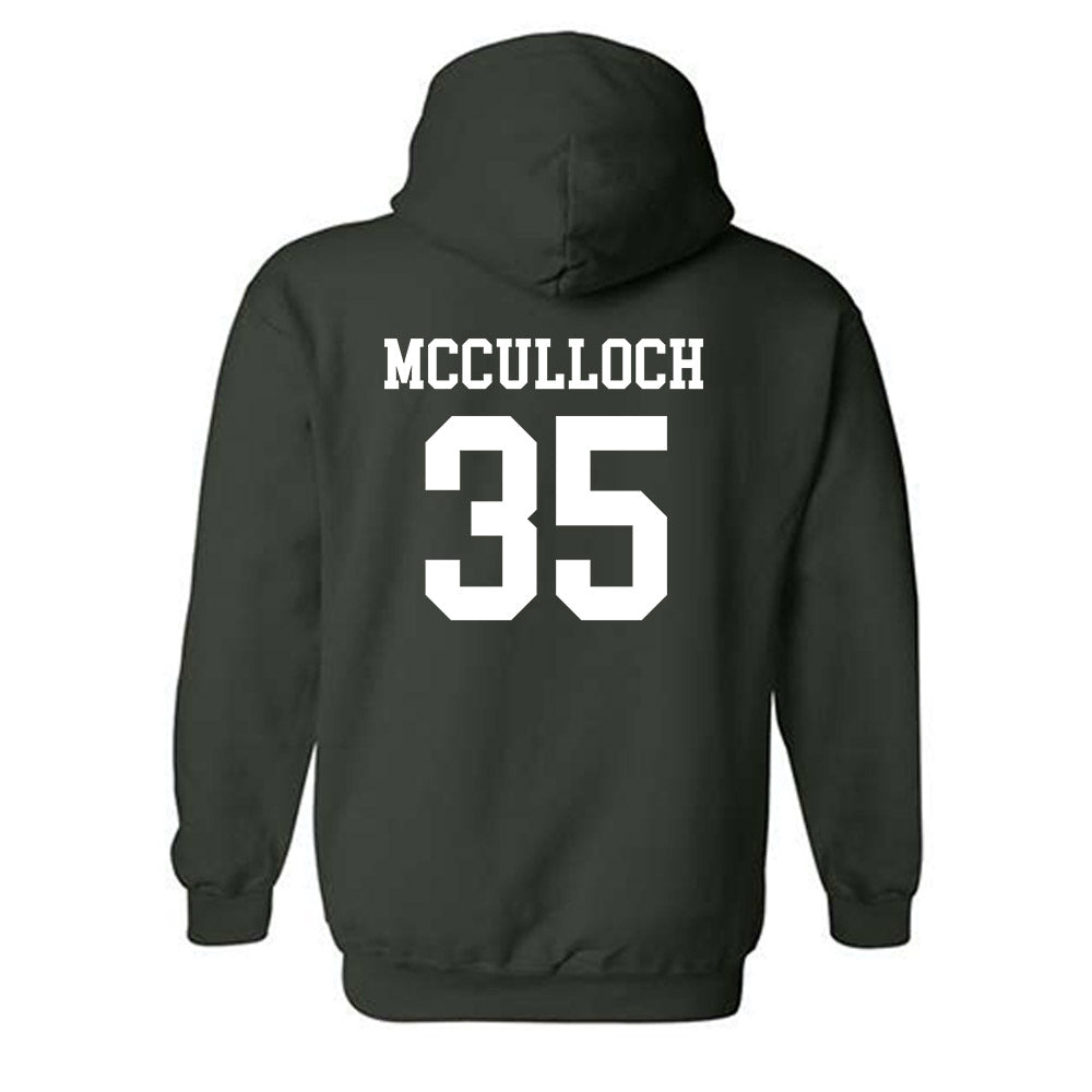 Michigan State - NCAA Men's Basketball : Jesse McCulloch - Classic Shersey Hooded Sweatshirt-1