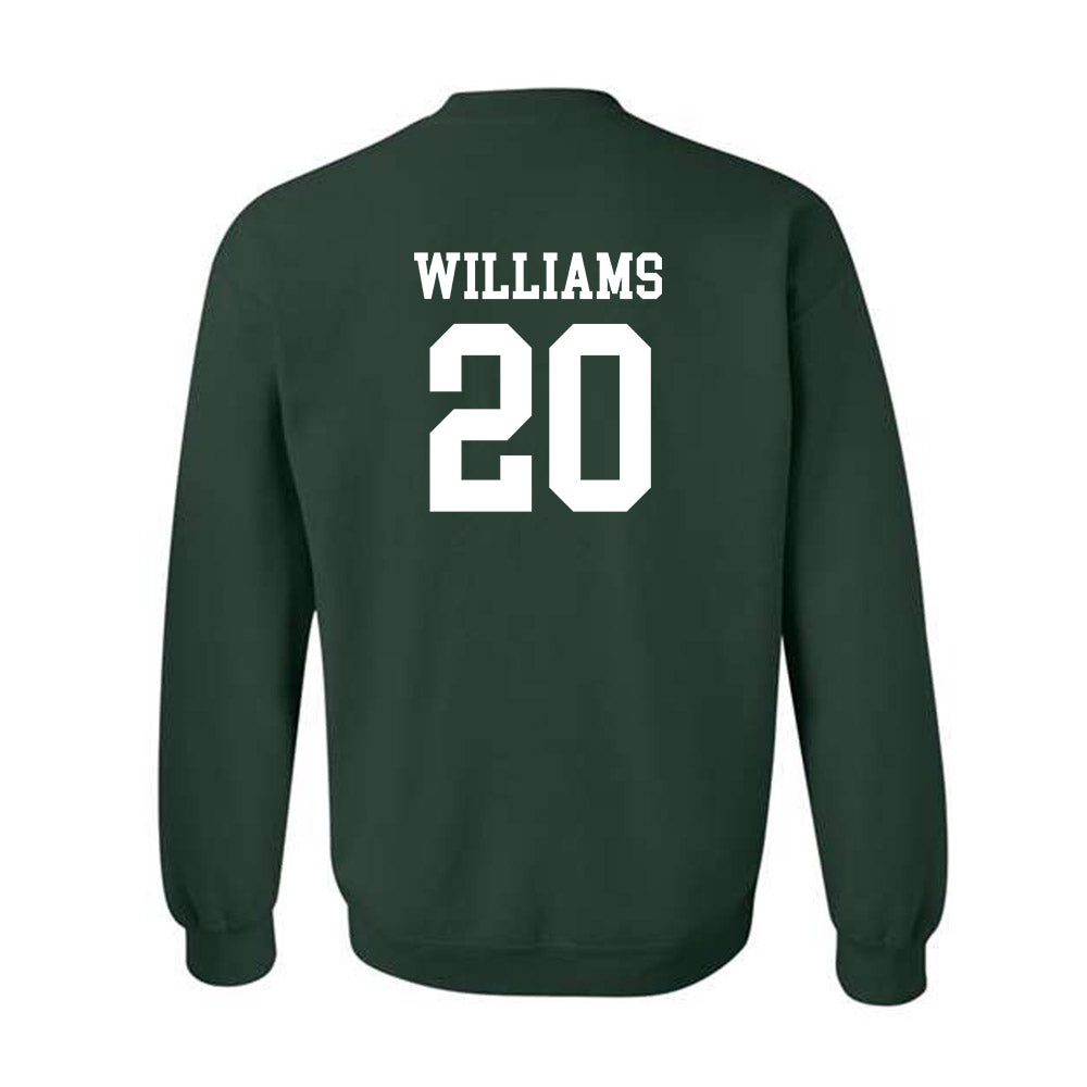 Michigan State - NCAA Football : Keshawn Williams - Classic Shersey Crewneck Sweatshirt