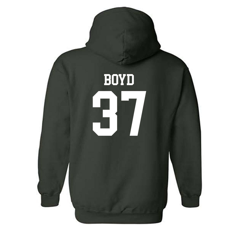 Michigan State - NCAA Football : Liam Boyd - Classic Shersey Hooded Sweatshirt-1