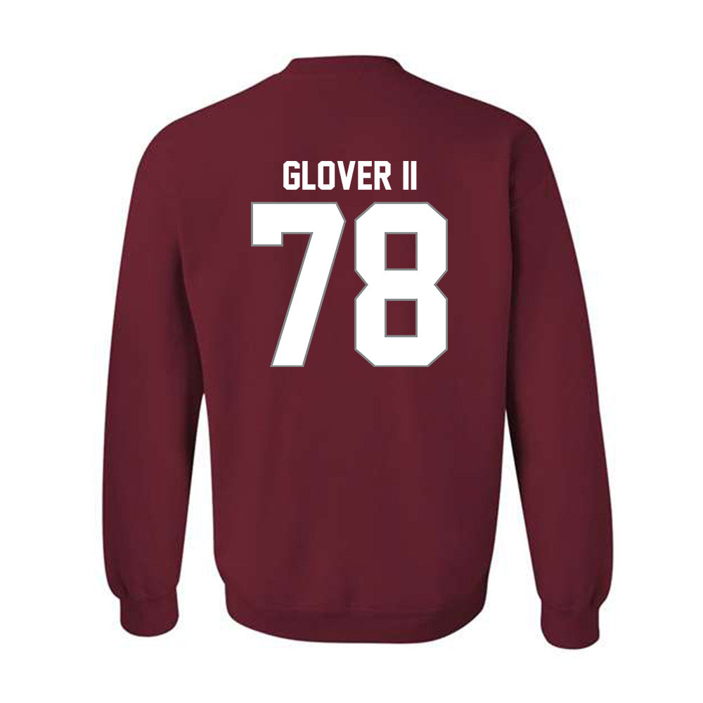 NCCU - NCAA Football : Kino Glover II - Classic Shersey Crewneck Sweatshirt-1