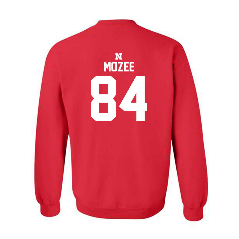 Nebraska - NCAA Football : Isaiah Mozee - Classic Shersey Crewneck Sweatshirt-1