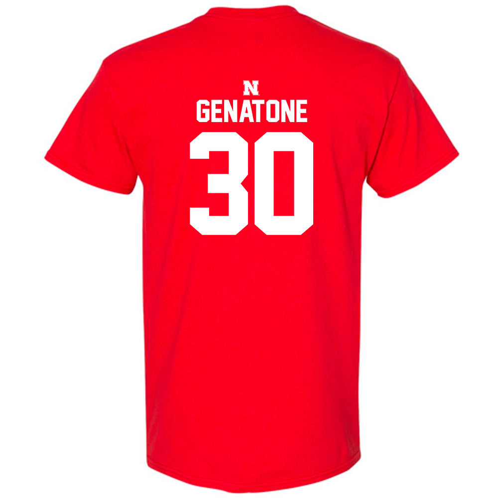 Nebraska - NCAA Football : Vincent Genatone - Classic Shersey T-Shirt