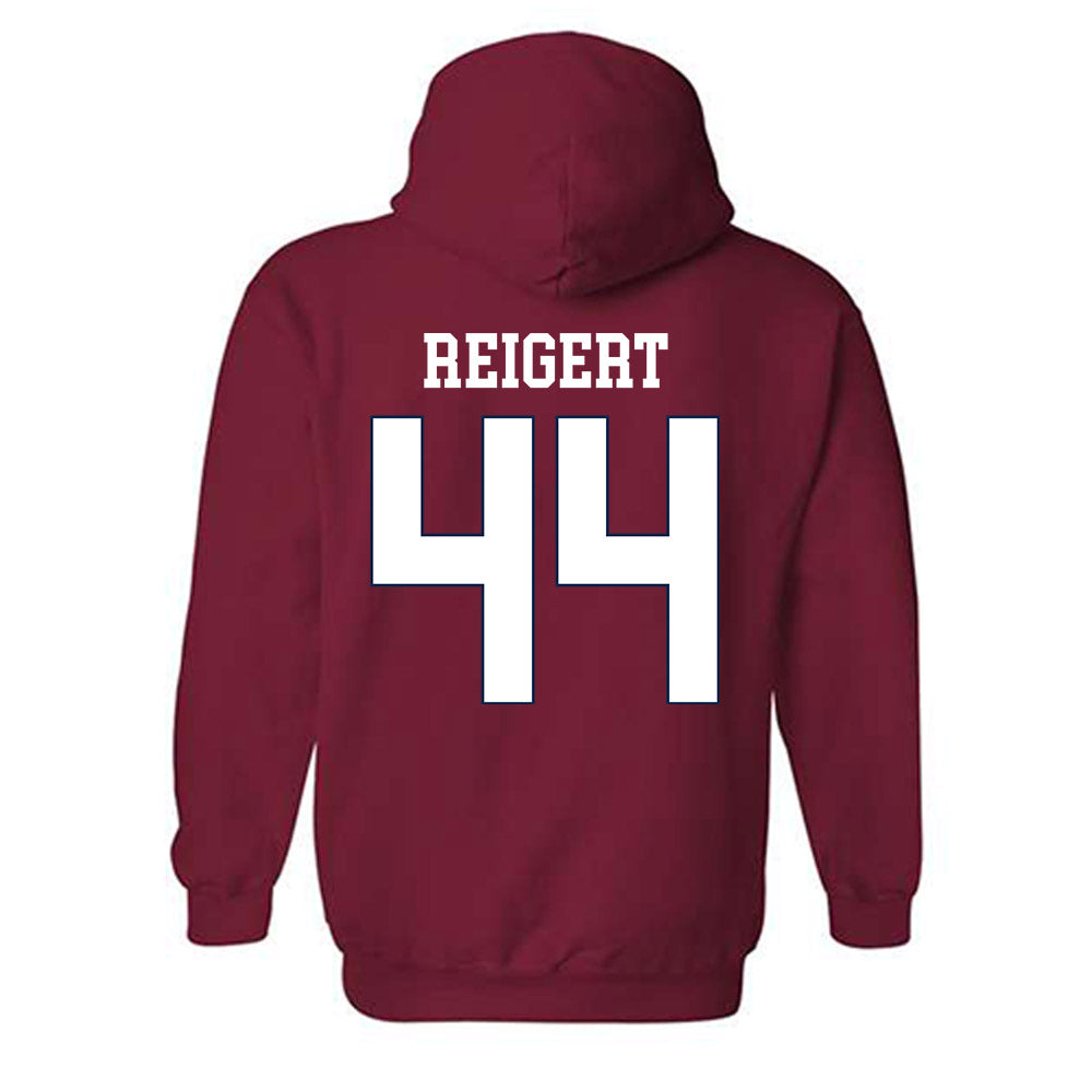 Ole Miss - NCAA Baseball : Jake Reigert - Classic Shersey Hooded Sweatshirt-1