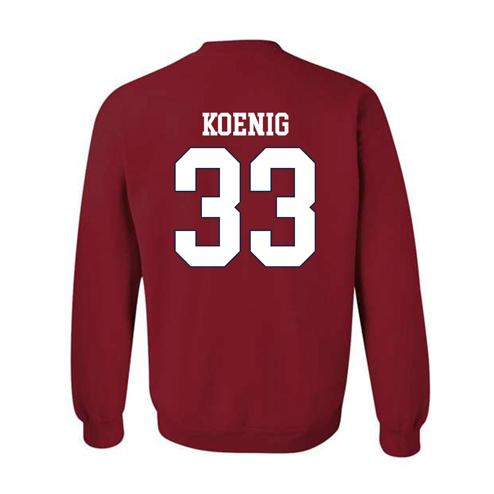Ole Miss - NCAA Baseball : Landon Koenig - Classic Shersey Crewneck Sweatshirt-1