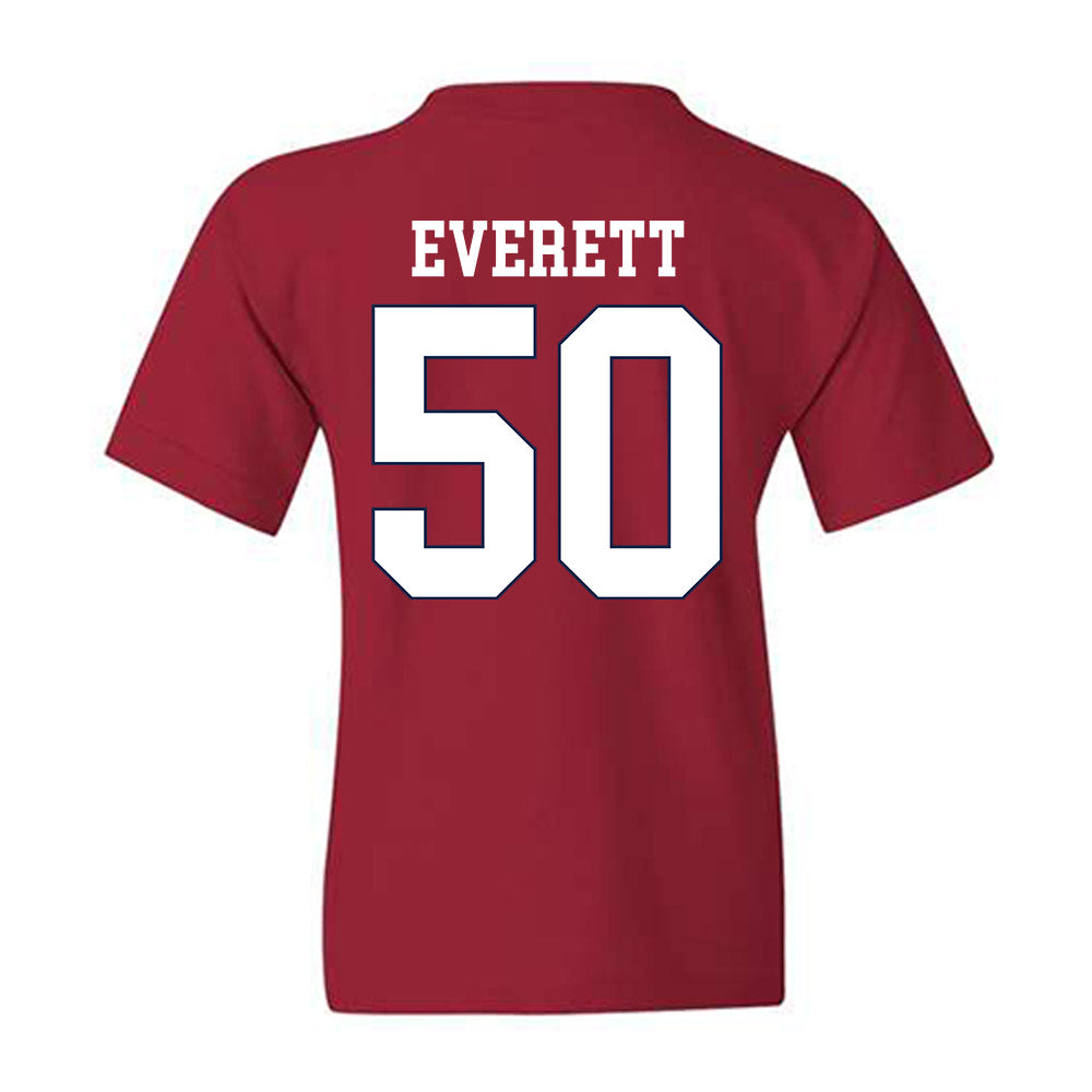 Ole Miss - NCAA Football : Troy Everett - Classic Shersey Youth T-Shirt-1