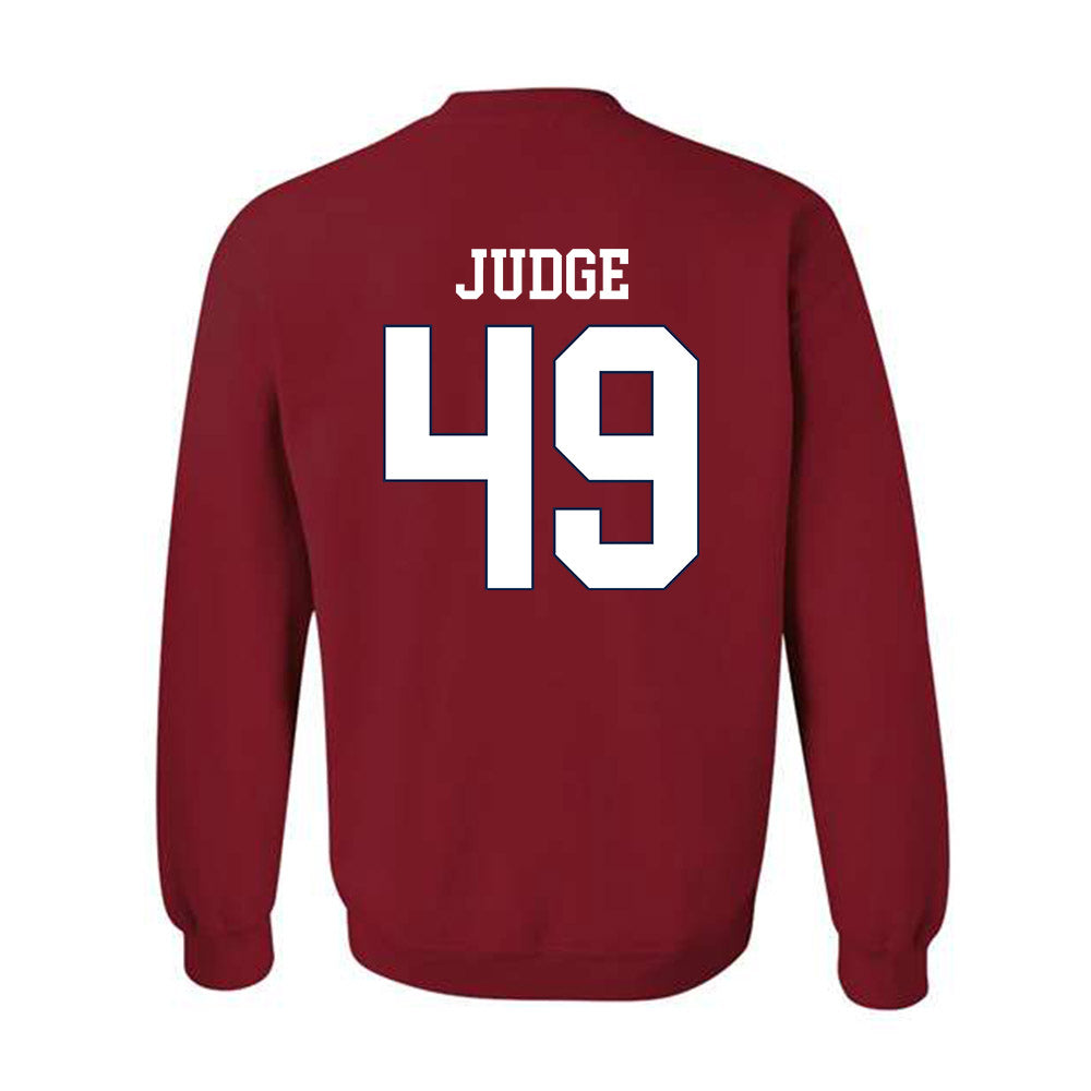 Ole Miss - NCAA Football : Sean Judge - Classic Shersey Crewneck Sweatshirt-1