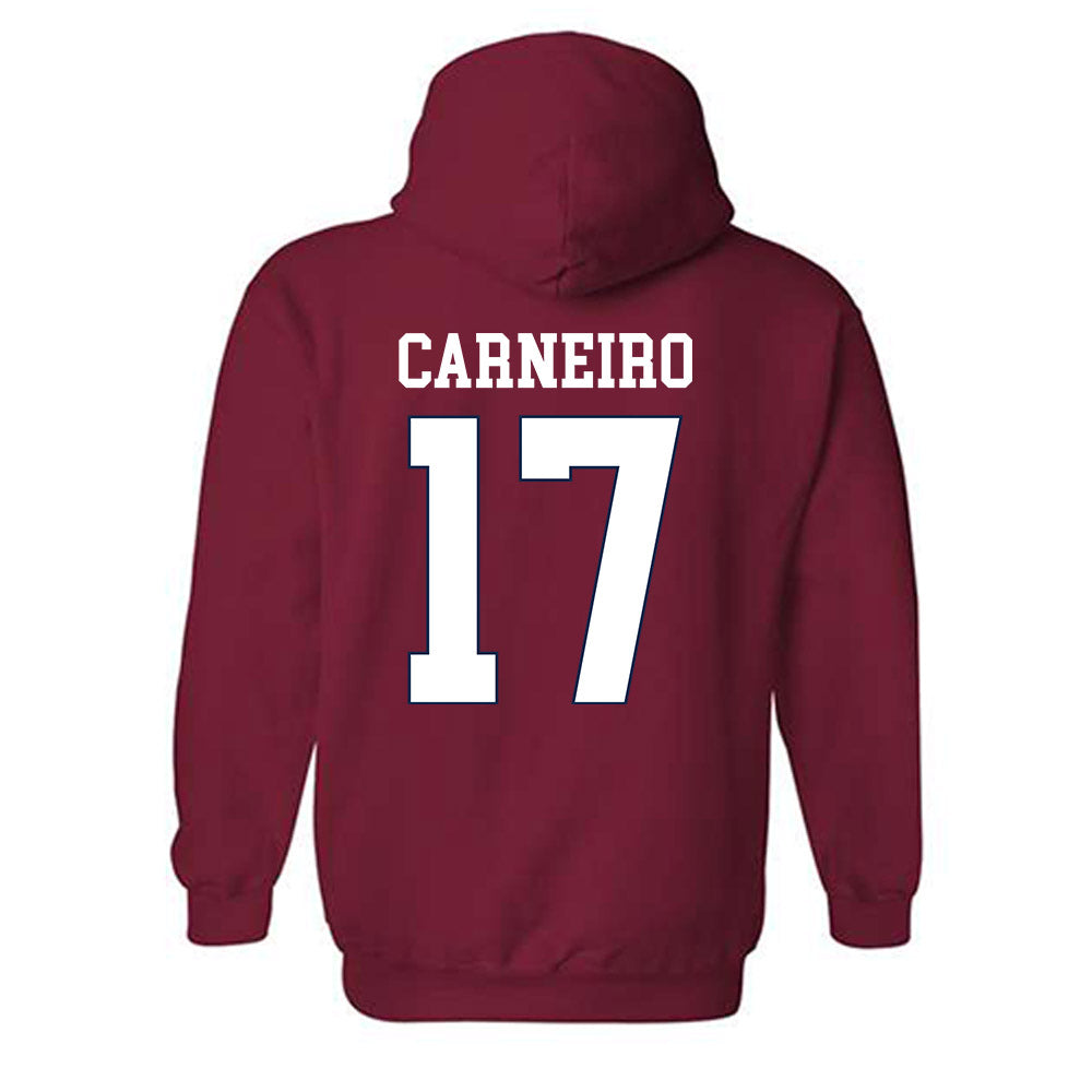 Ole Miss - NCAA Football : Lucas Carneiro - Classic Shersey Hooded Sweatshirt-1