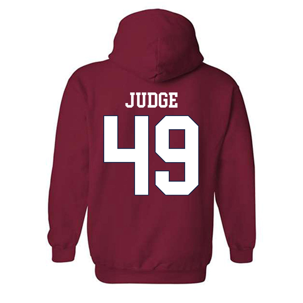Ole Miss - NCAA Football : Sean Judge - Classic Shersey Hooded Sweatshirt-1