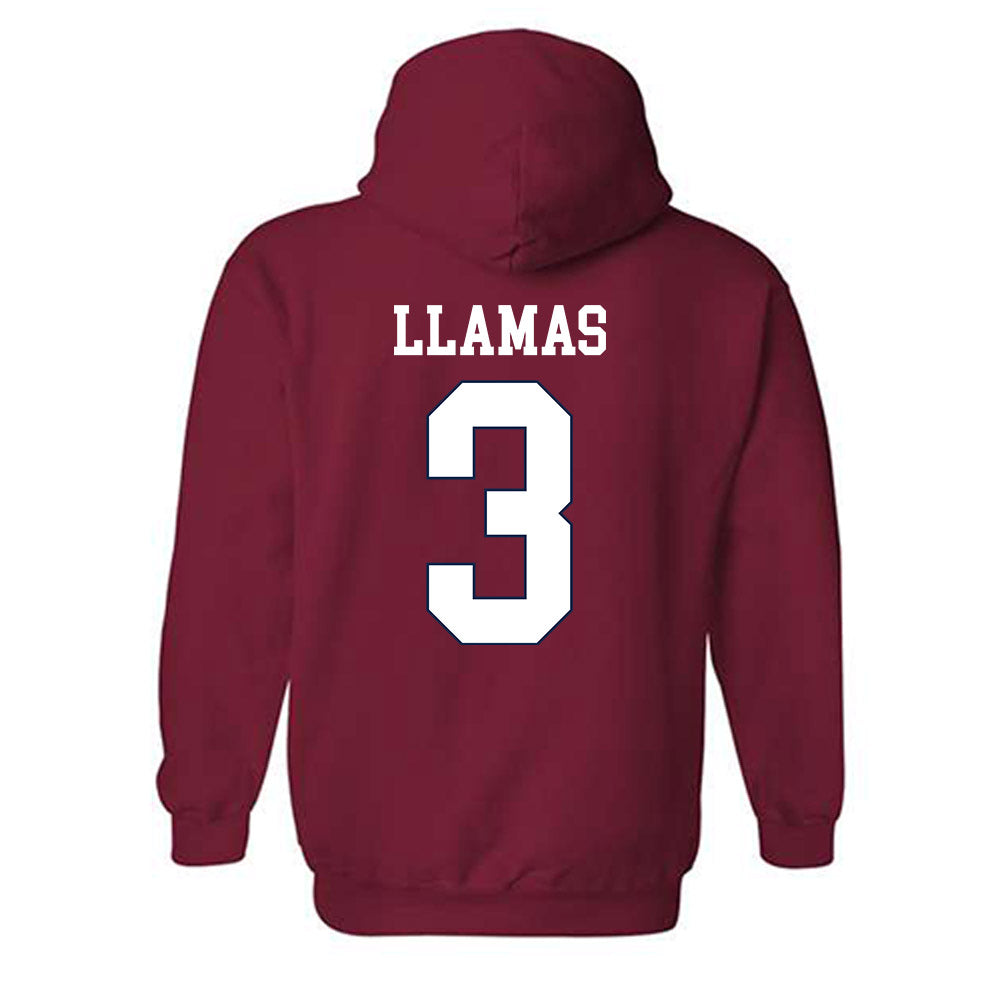Ole Miss - NCAA Softball : Persy Llamas - Classic Shersey Hooded Sweatshirt-1