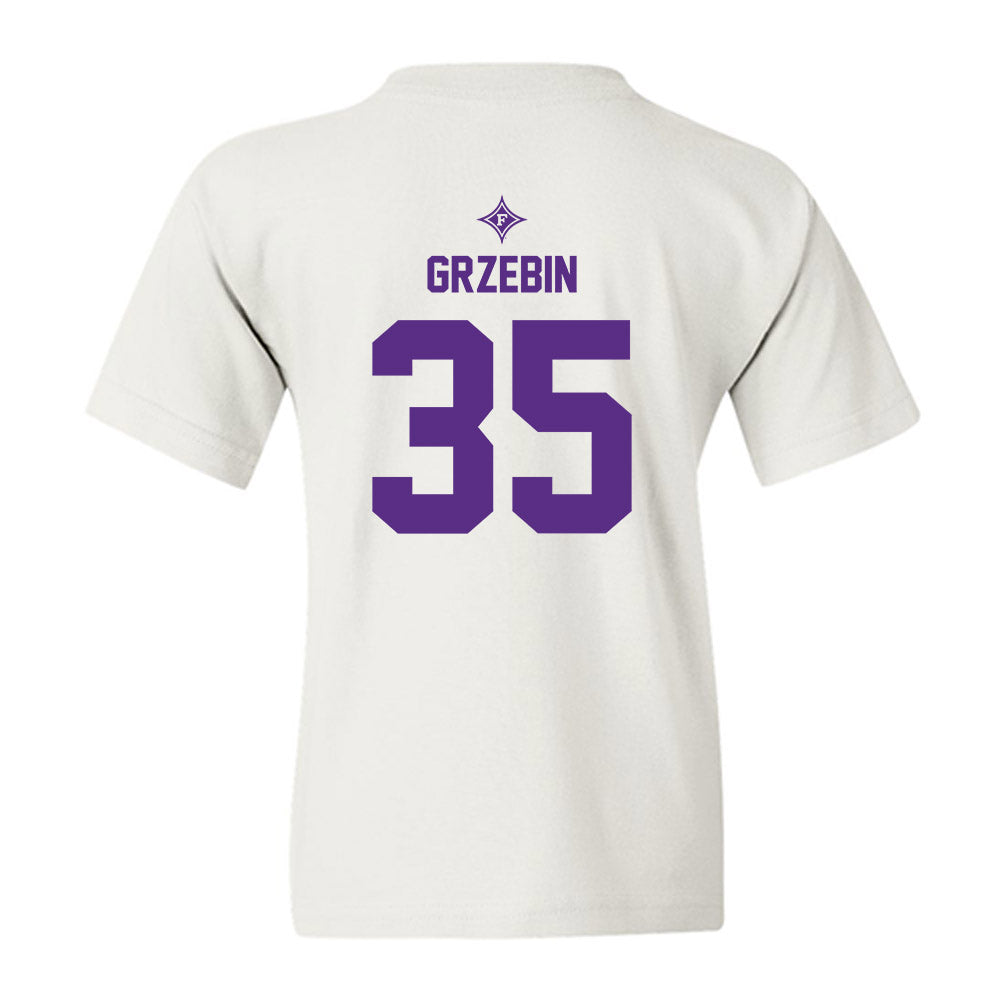 Furman - NCAA Football : Emmett Grzebin - Sports Shersey Youth T-Shirt-1