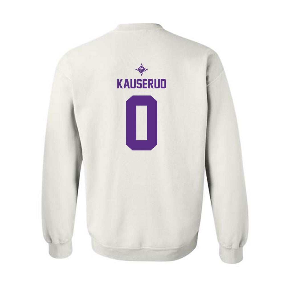 Furman - NCAA Football : Ty Kauserud - Sports Shersey Crewneck Sweatshirt-1
