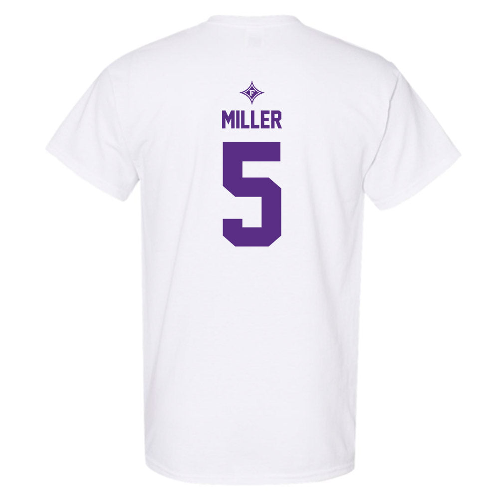 Furman - NCAA Football : Jordan Miller - Sports Shersey T-Shirt-1