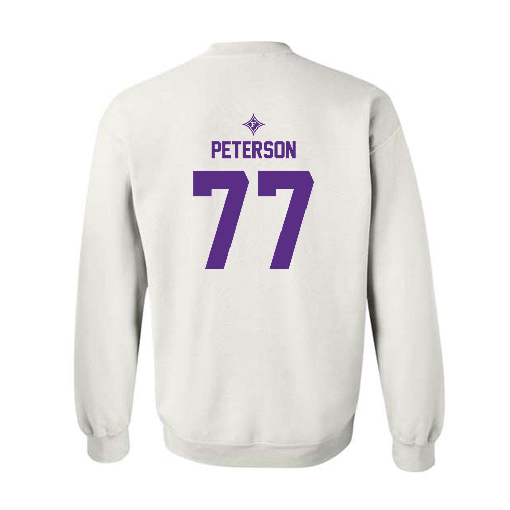 Furman - NCAA Football : Parker Peterson - Sports Shersey Crewneck Sweatshirt-1