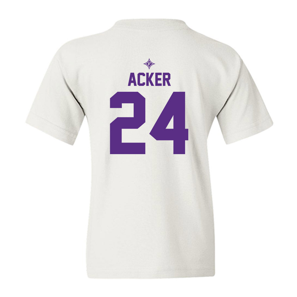 Furman - NCAA Women's Basketball : Jaelyn Acker - Sports Shersey Youth T-Shirt-1