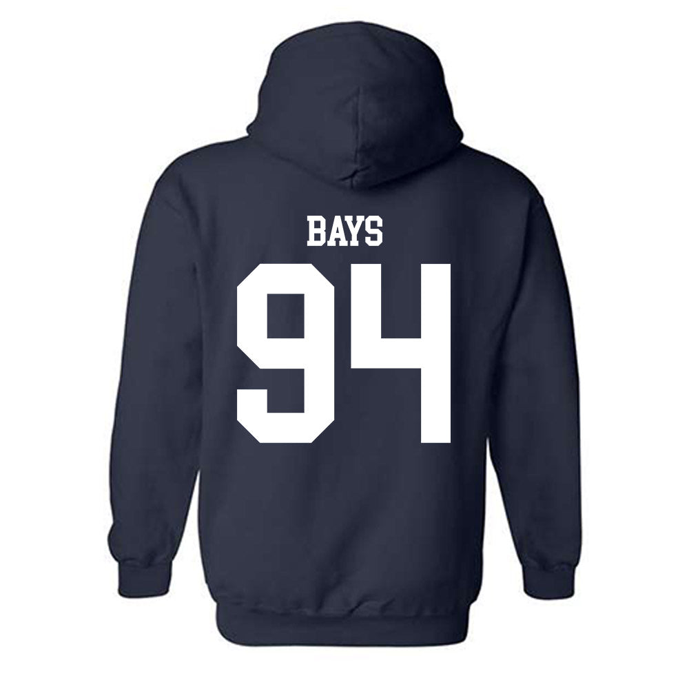 Rice - NCAA Football : Braden Bays - Classic Shersey Hooded Sweatshirt-1
