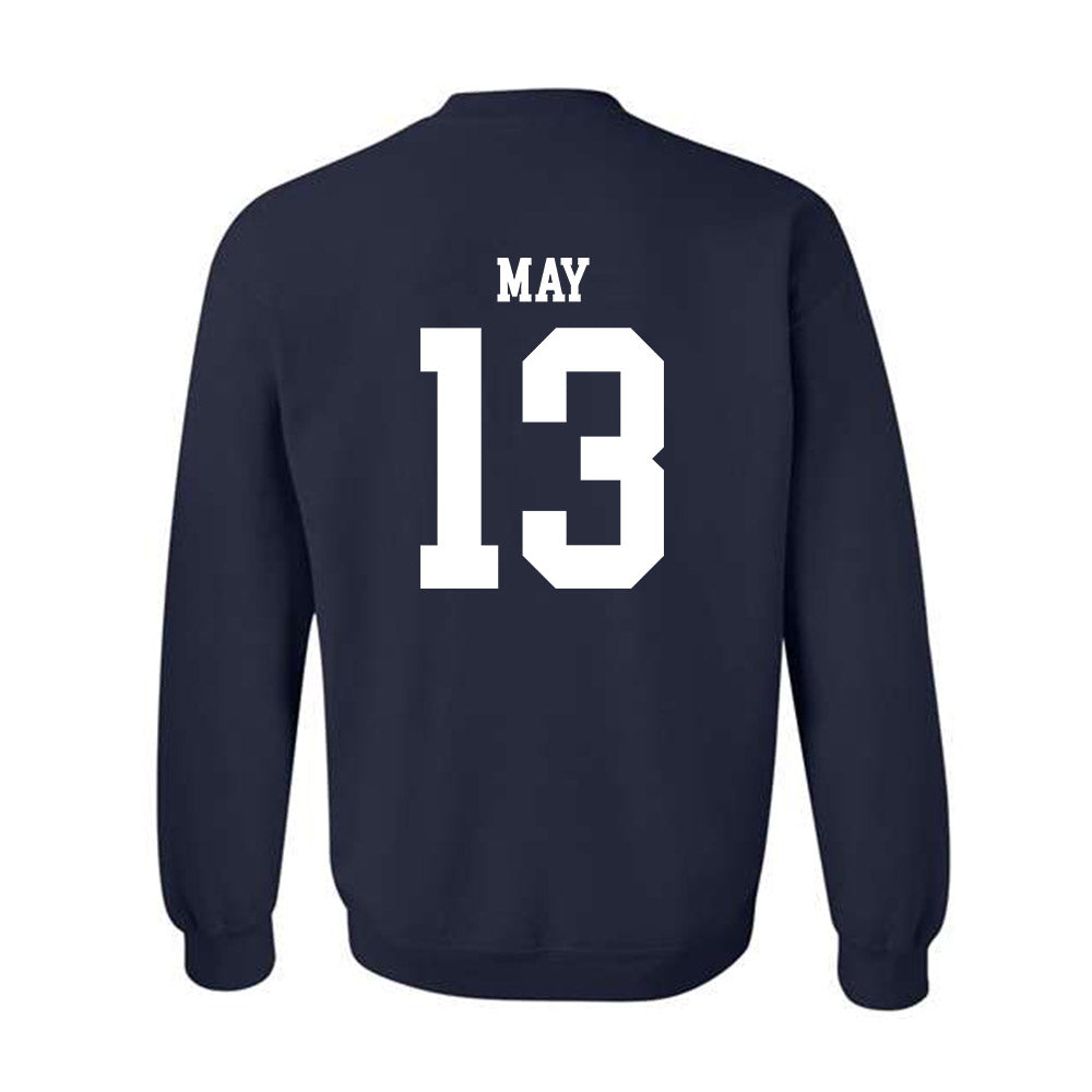 Rice - NCAA Football : Tariq May - Classic Shersey Crewneck Sweatshirt-1