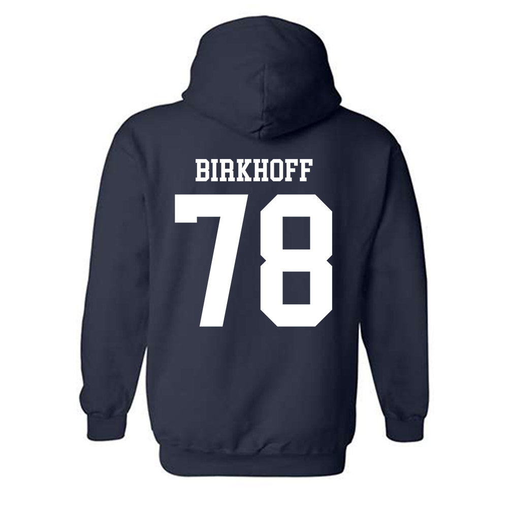 Rice - NCAA Football : Erben Birkhoff - Classic Shersey Hooded Sweatshirt-1