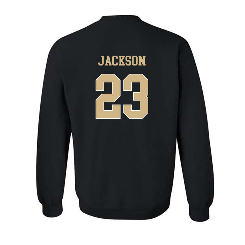 Wake Forest - NCAA Football : Zeek Jackson - Classic Shersey Crewneck Sweatshirt-1