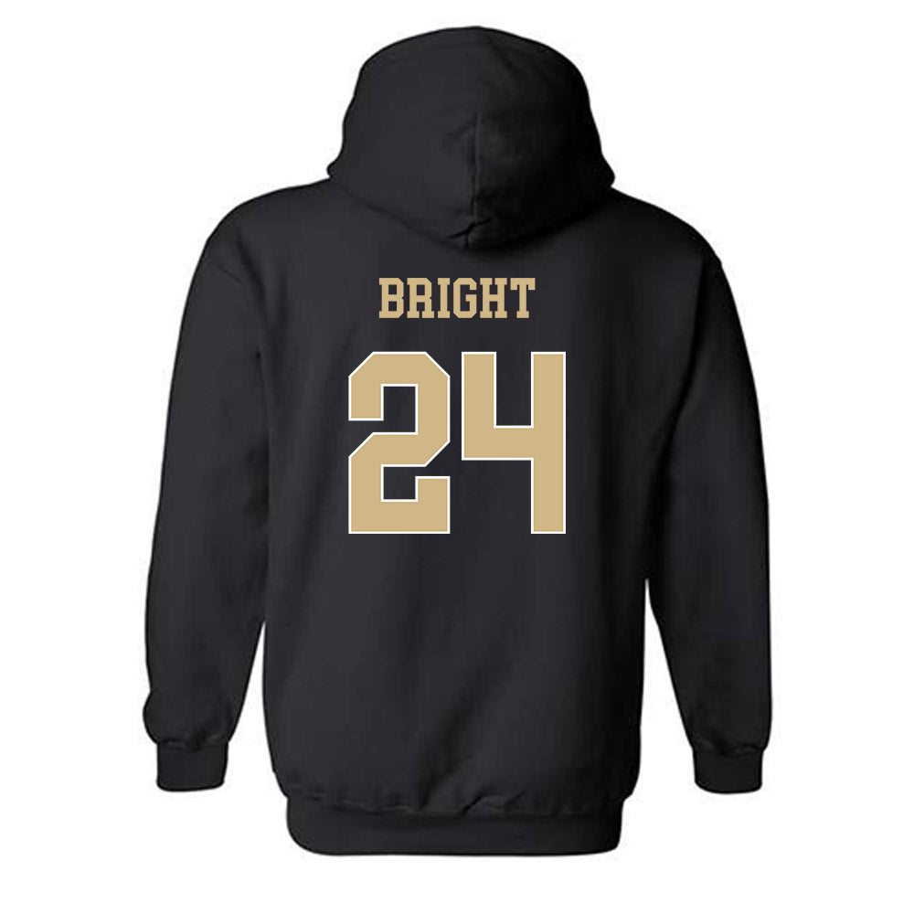 Wake Forest - NCAA Football : Micah Bright - Classic Shersey Hooded Sweatshirt-1