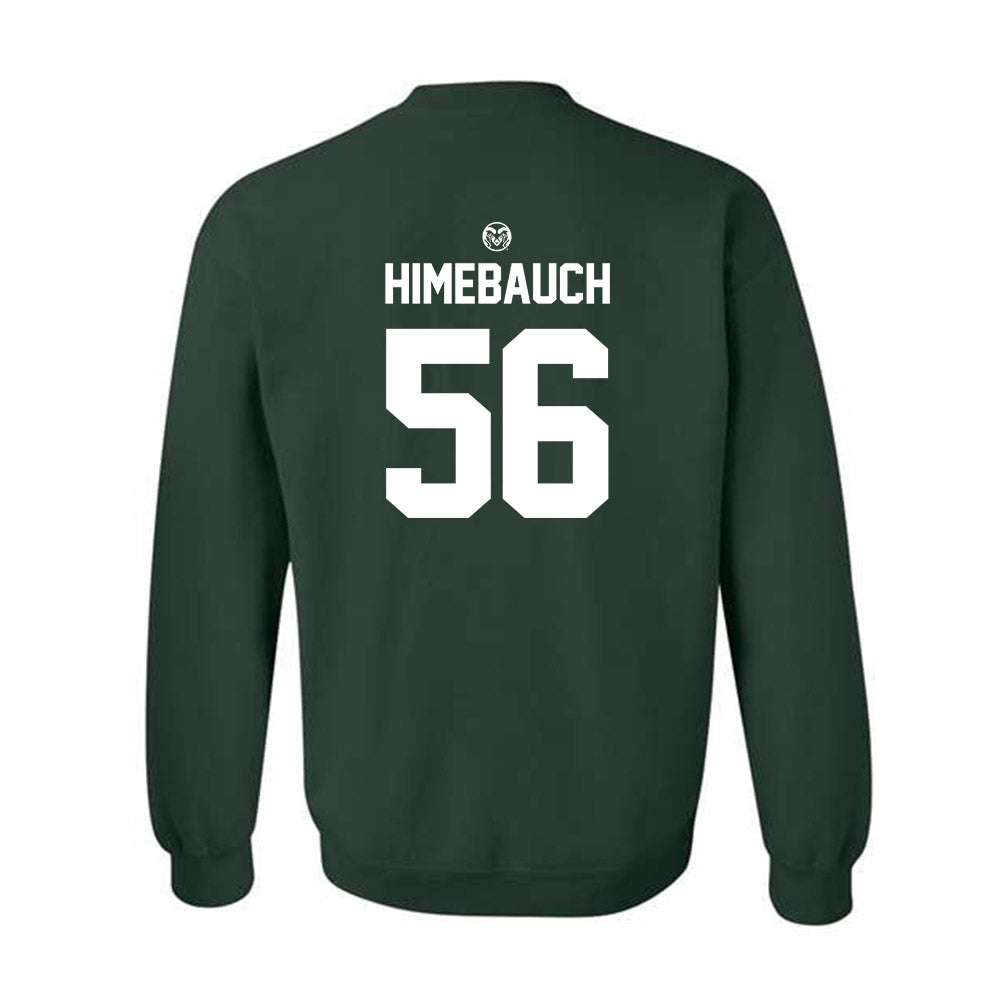 Colorado State - NCAA Football : Walker Himebauch - Crewneck Sweatshirt-1