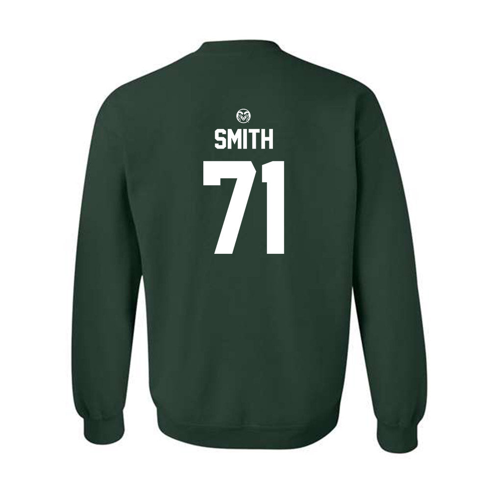 Colorado State - NCAA Football : Zach Smith - Crewneck Sweatshirt-1