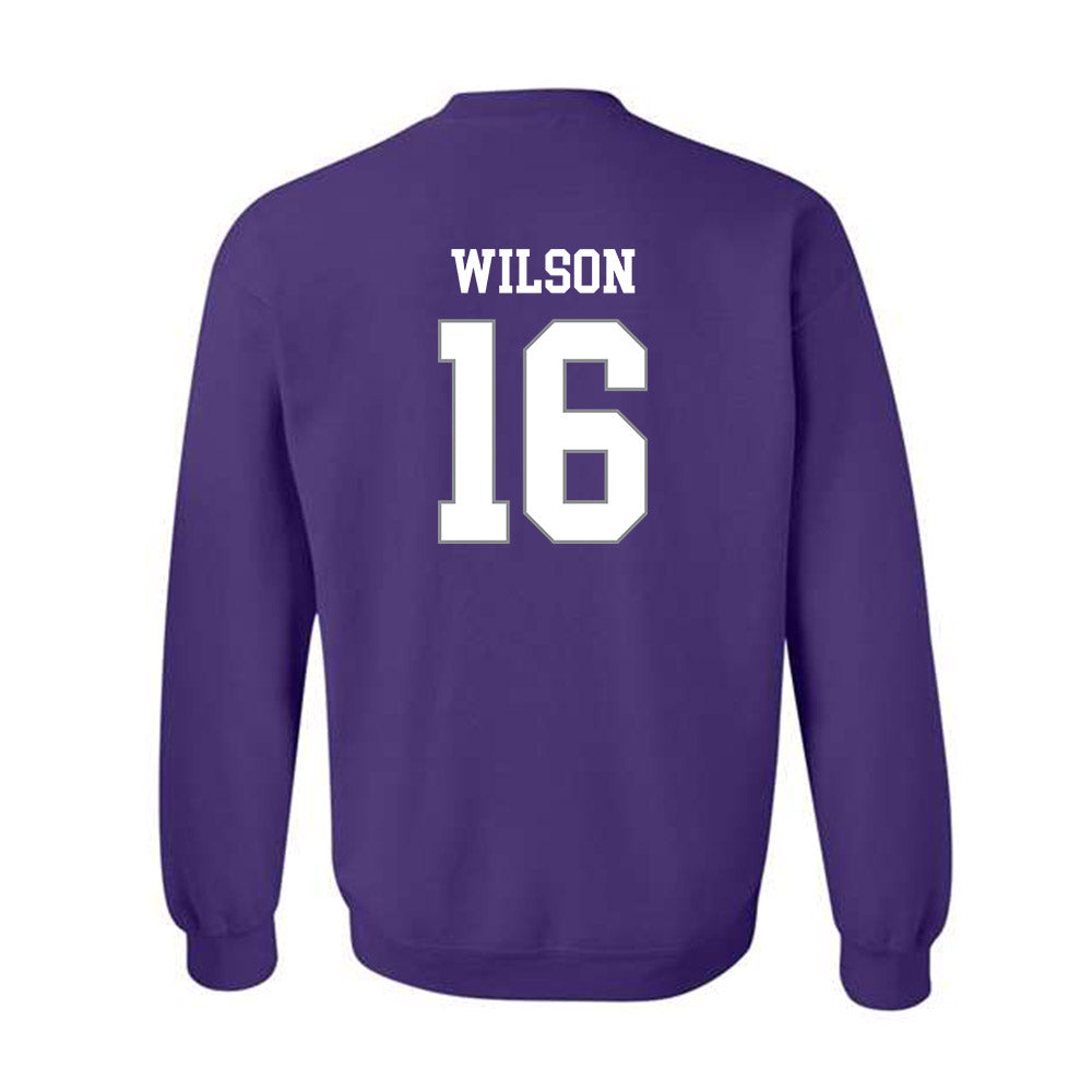 Kansas State - NCAA Football : Julius Wilson - Classic Shersey Crewneck Sweatshirt-1