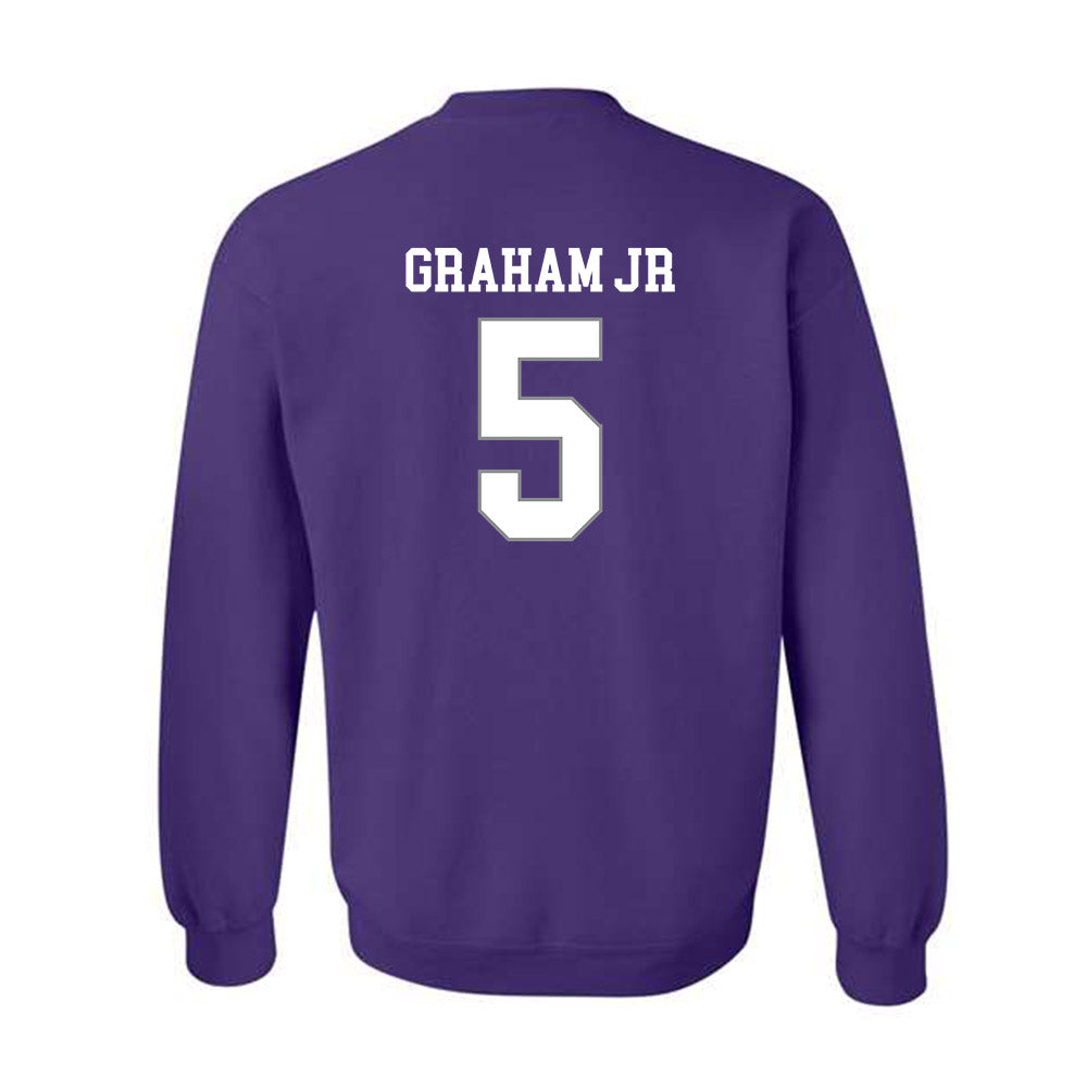 Kansas State - NCAA Football : Micheal Graham Jr - Classic Shersey Crewneck Sweatshirt-1