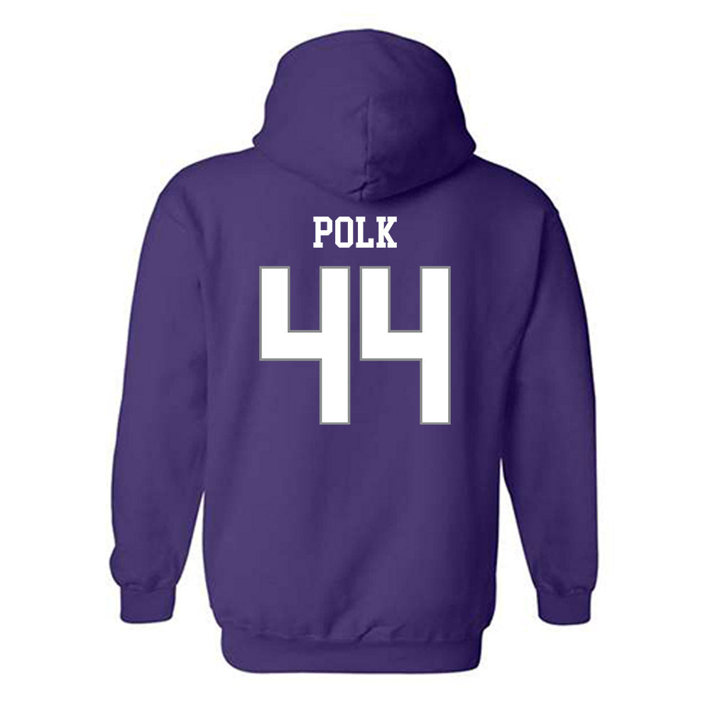 Kansas State - NCAA Football : Weston Polk - Classic Shersey Hooded Sweatshirt-1