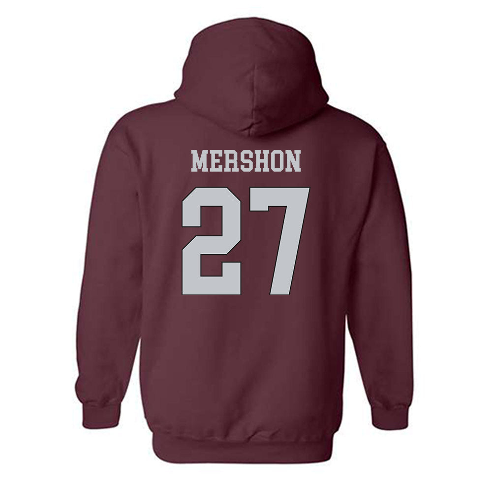 Mississippi State - NCAA Baseball : Peter Mershon - Classic Shersey Hooded Sweatshirt-1