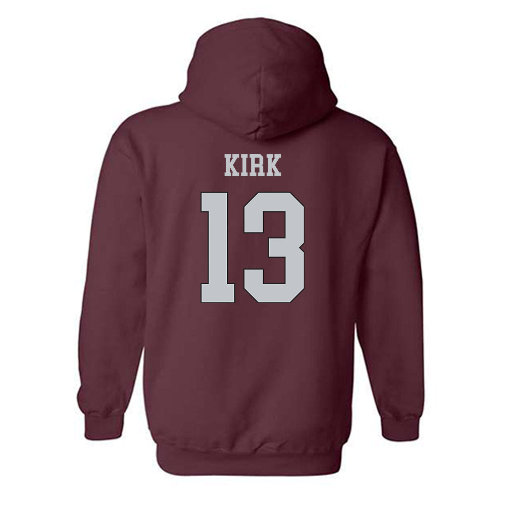 Mississippi State - NCAA Baseball : William Kirk - Classic Shersey Hooded Sweatshirt-1