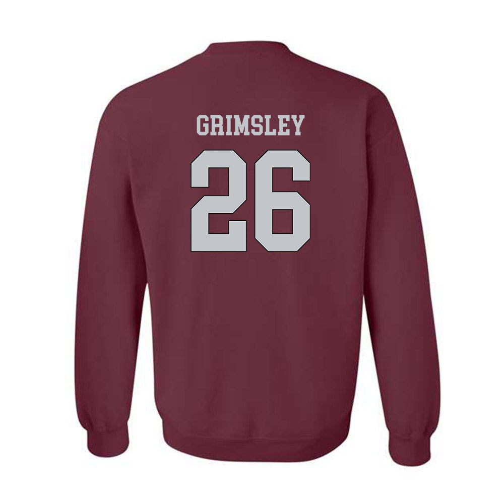 Mississippi State - NCAA Football : Jamroc Grimsley - Sports Shersey Crewneck Sweatshirt-1