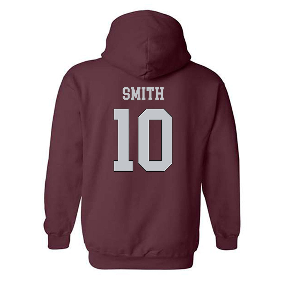 Mississippi State - NCAA Football : jalen smith - Sports Shersey Hooded Sweatshirt-1