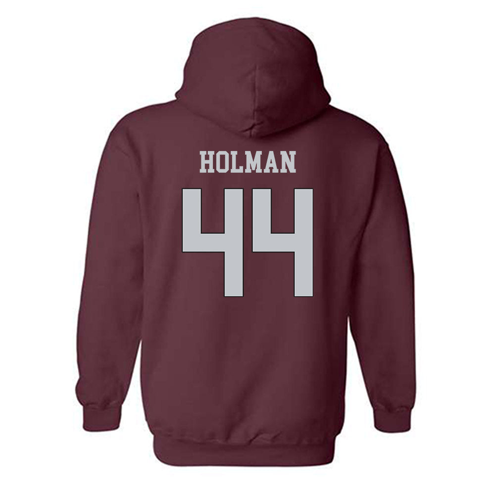 Mississippi State - NCAA Football : Gavin Holman - Sports Shersey Hooded Sweatshirt-1
