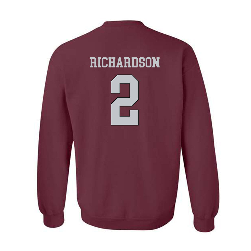 Mississippi State - NCAA Softball : Abby Grace Richardson - Sports Shersey Crewneck Sweatshirt-1