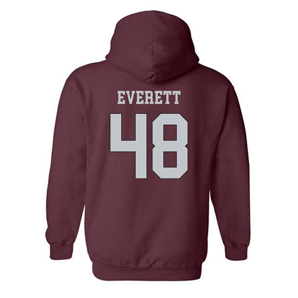 Mississippi State - NCAA Softball : Delainey Everett - Sports Shersey Hooded Sweatshirt-1
