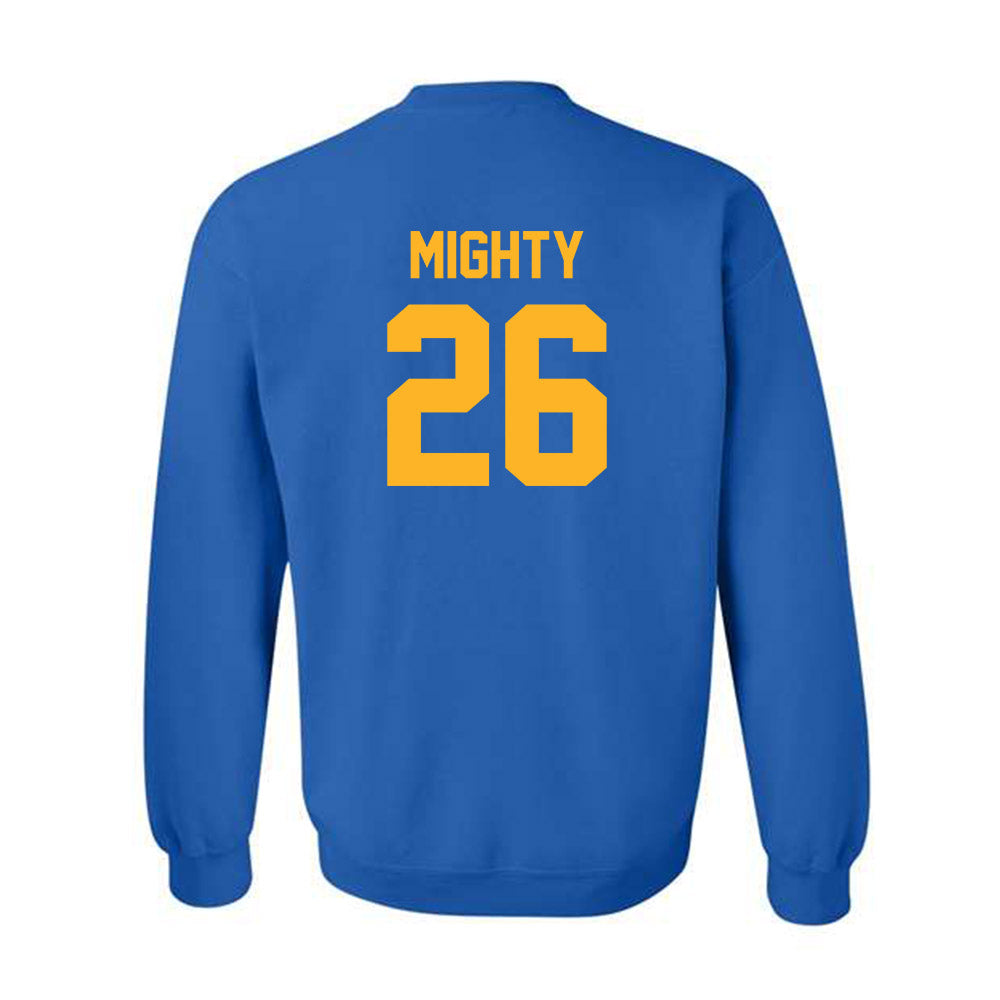 Pittsburgh - NCAA Men's Basketball : Armani Mighty - Classic Shersey Crewneck Sweatshirt-1