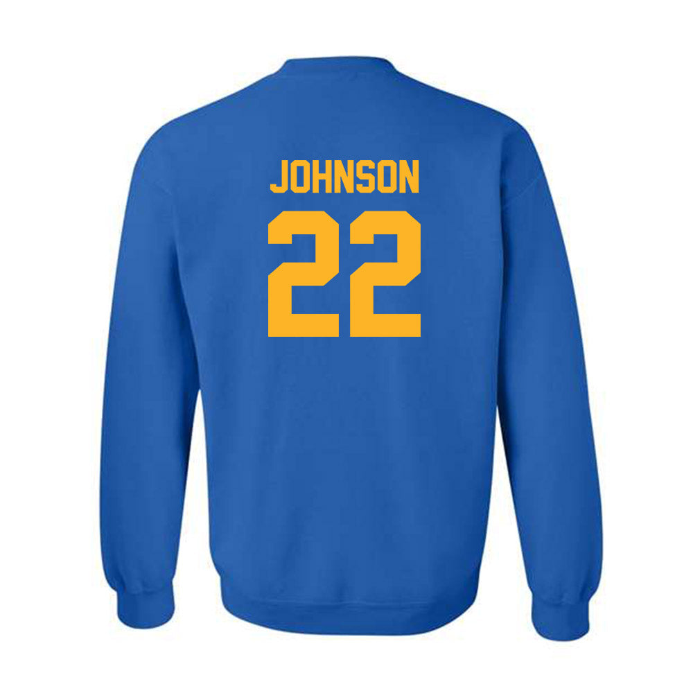 Pittsburgh - NCAA Women's Soccer : Savannah Johnson - Classic Shersey Crewneck Sweatshirt-1