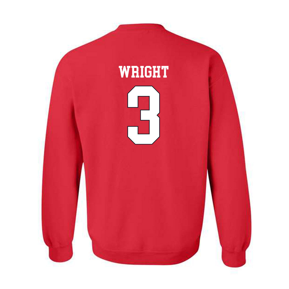 St. Johns - NCAA Baseball : Chaz Wright - Classic Shersey Crewneck Sweatshirt
