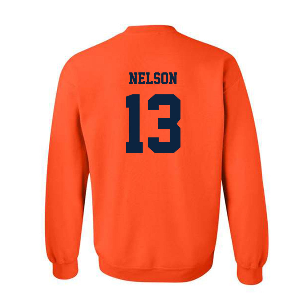 Syracuse - NCAA Women's Basketball : Camdyn Nelson - Classic Shersey Crewneck Sweatshirt-1