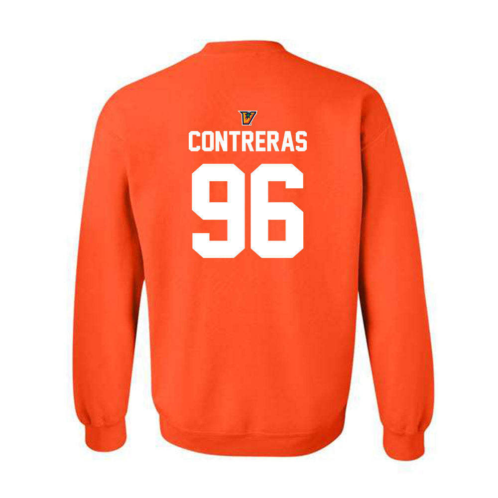 UTRGV - NCAA Football : JJ Contreras - Classic Shersey Crewneck Sweatshirt-1